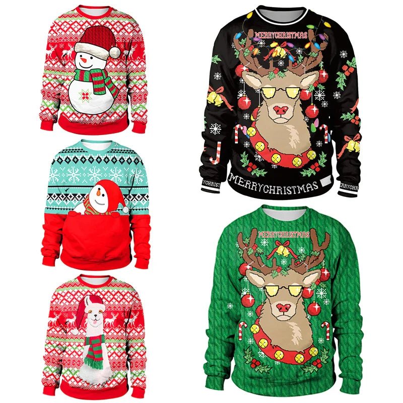 Christmas Sweater - Santa & Elf - Cake Pops Parties