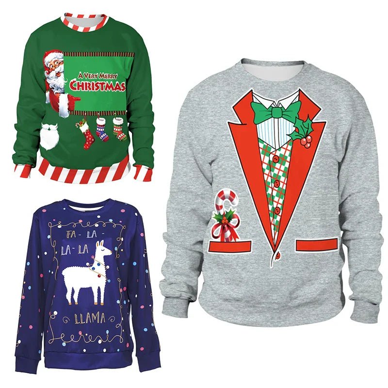 Christmas Sweater - Santa & Elf - Cake Pops Parties