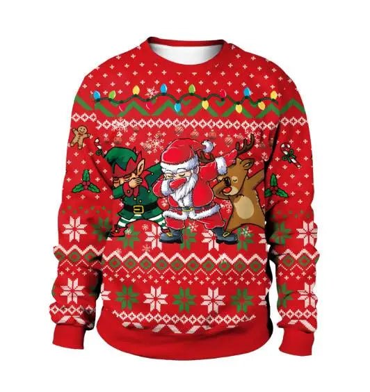 Christmas Sweater - Santa & Elf - Cake Pops Parties