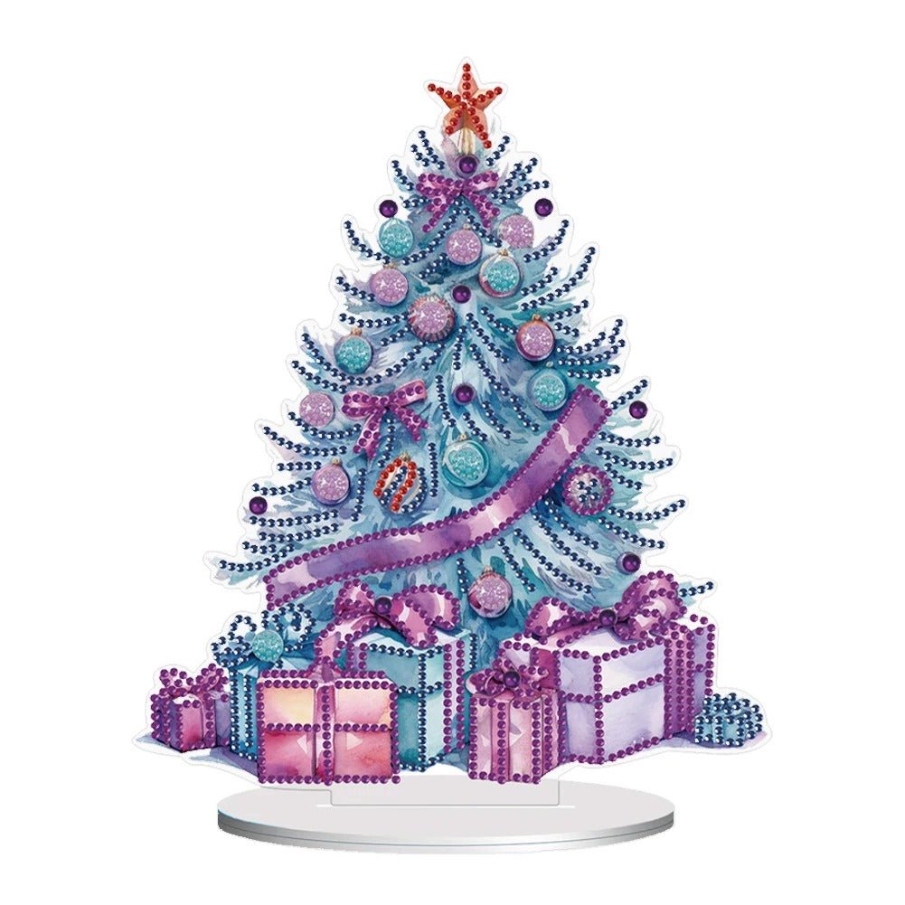 Christmas Tree Diamond Ornaments - Cake Pops Parties