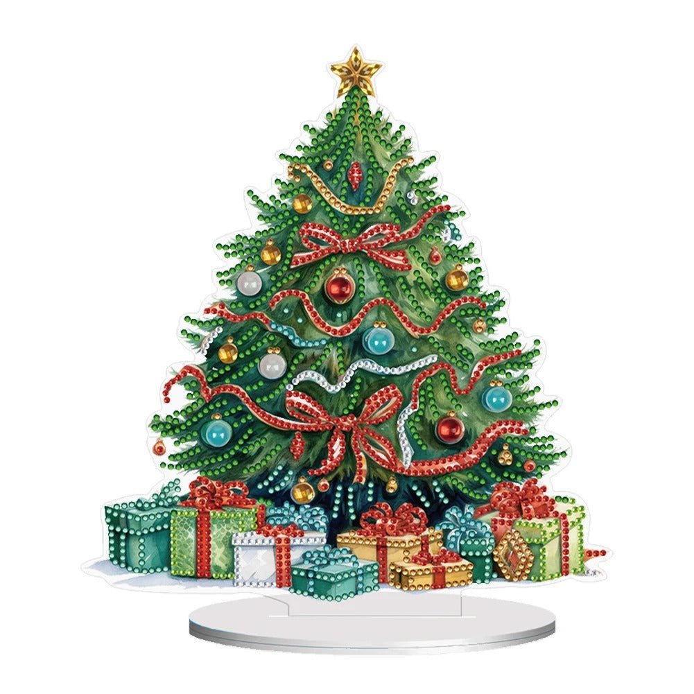 Christmas Tree Diamond Ornaments - Cake Pops Parties
