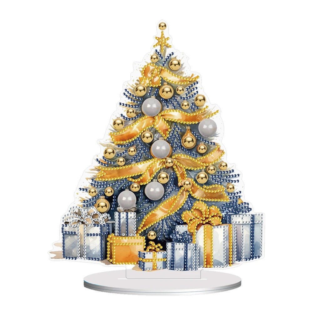 Christmas Tree Diamond Ornaments - Cake Pops Parties