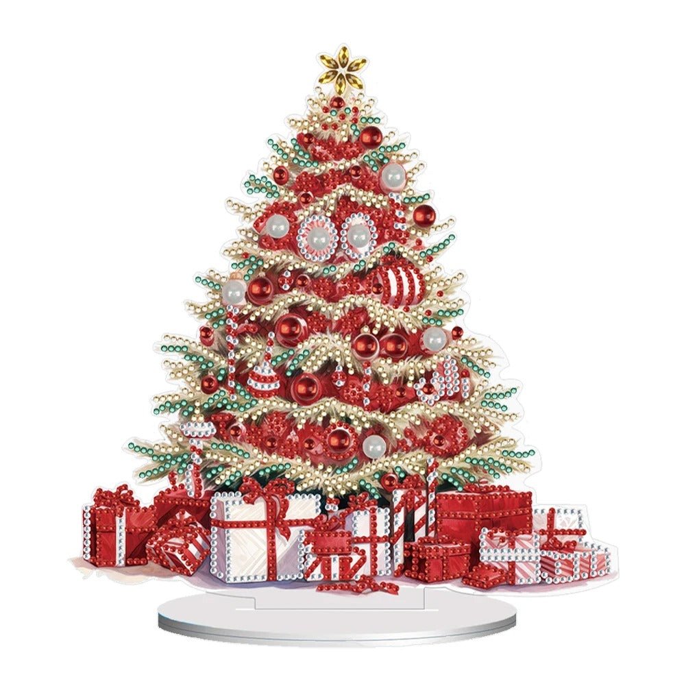 Christmas Tree Diamond Ornaments - Cake Pops Parties