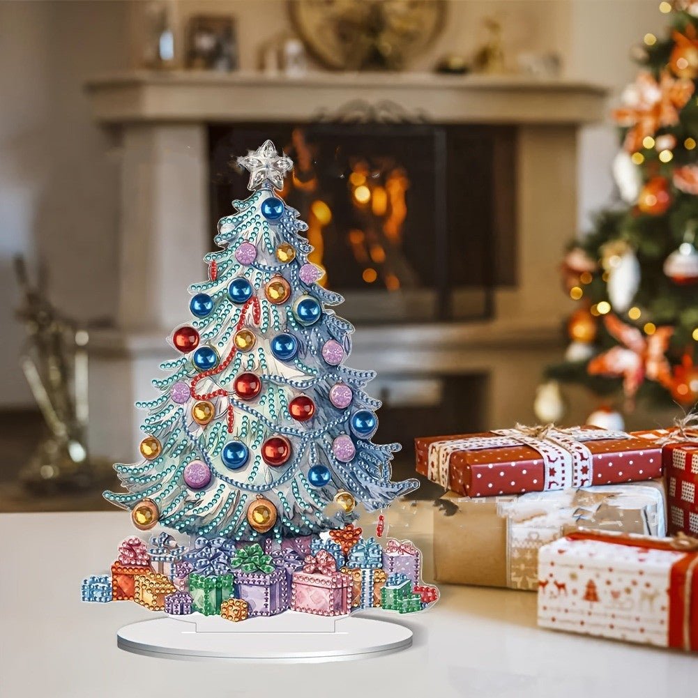 Christmas Tree Diamond Ornaments - Cake Pops Parties