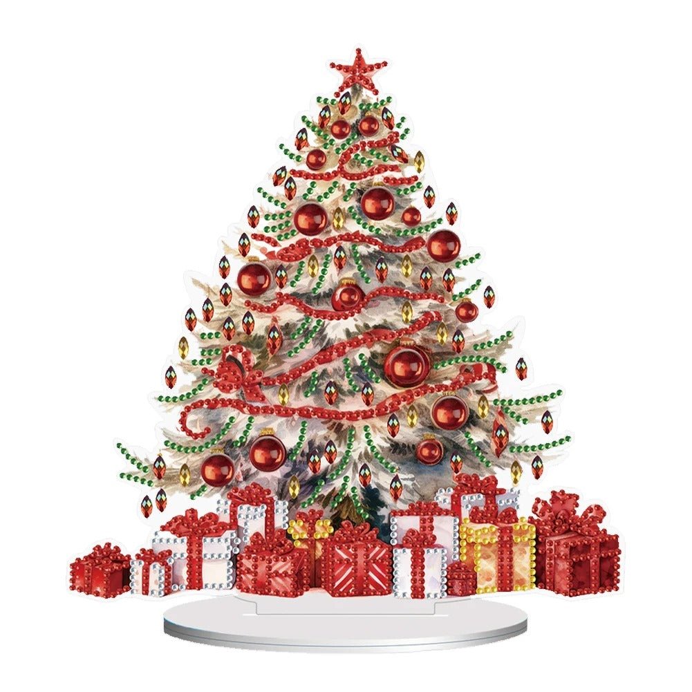 Christmas Tree Diamond Ornaments - Cake Pops Parties