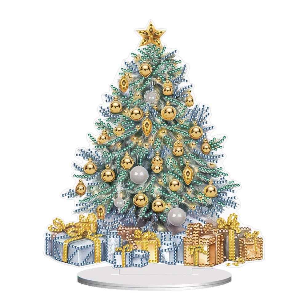 Christmas Tree Diamond Ornaments - Cake Pops Parties