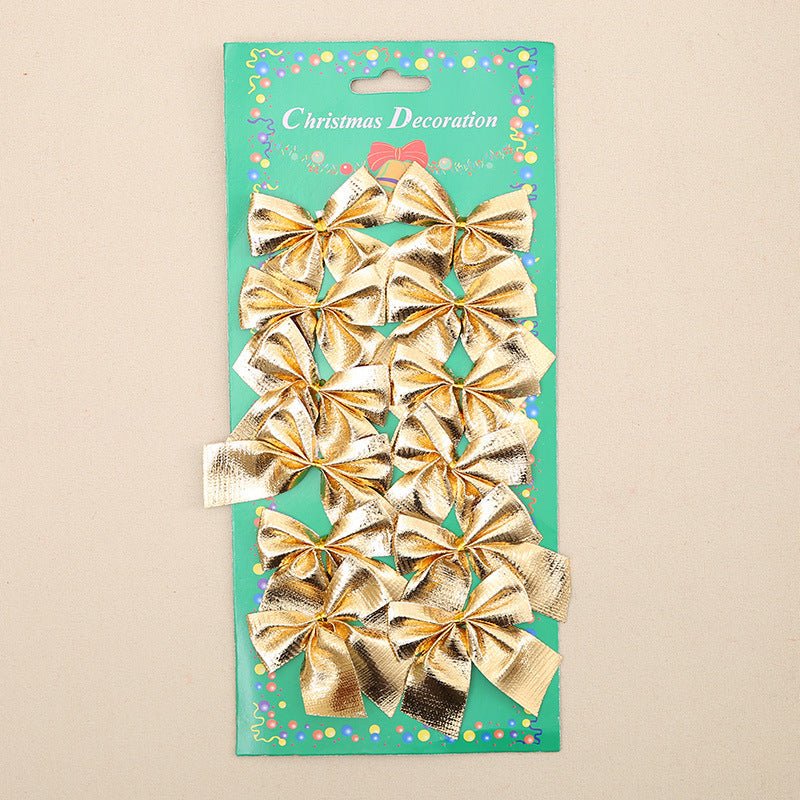 Christmas Tree Ornaments - Festive Bow Decoration - Cake Pops Parties
