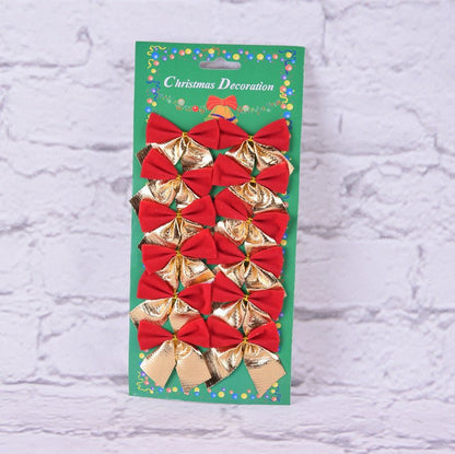 Christmas Tree Ornaments - Festive Bow Decoration - Cake Pops Parties