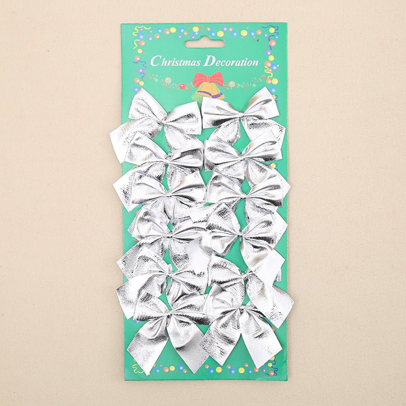 Christmas Tree Ornaments - Festive Bow Decoration - Cake Pops Parties