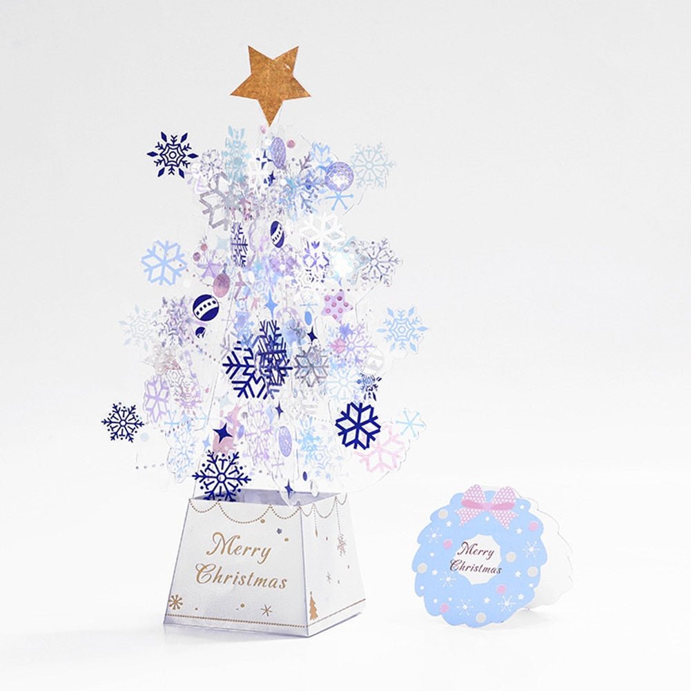 Christmas Tree Pop - Up 3D Greeting Card - Cake Pops Parties
