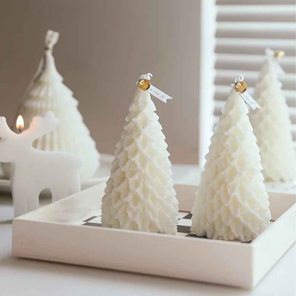 Christmas Tree Scented Candles - Handmade Decorations - Cake Pops Parties