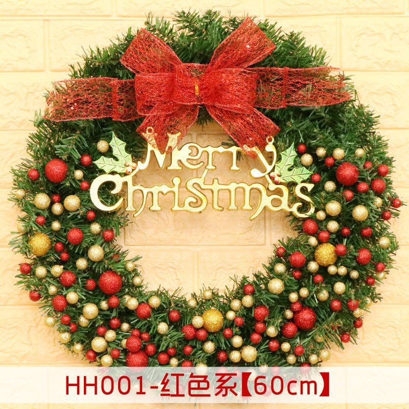 Christmas Wreath Hanging Decoration - Cake Pops Parties