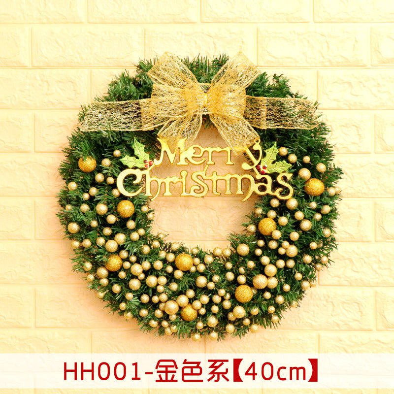 Christmas Wreath Hanging Decoration - Cake Pops Parties