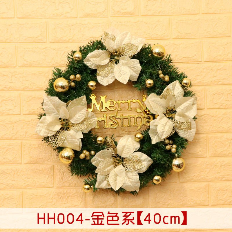 Christmas Wreath Hanging Decoration - Cake Pops Parties