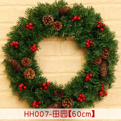 Christmas Wreath Hanging Decoration - Cake Pops Parties
