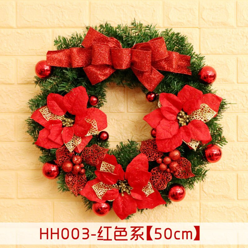 Christmas Wreath Hanging Decoration - Cake Pops Parties