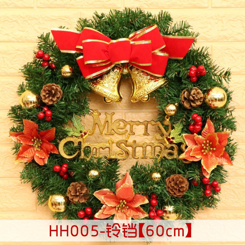 Christmas Wreath Hanging Decoration - Cake Pops Parties