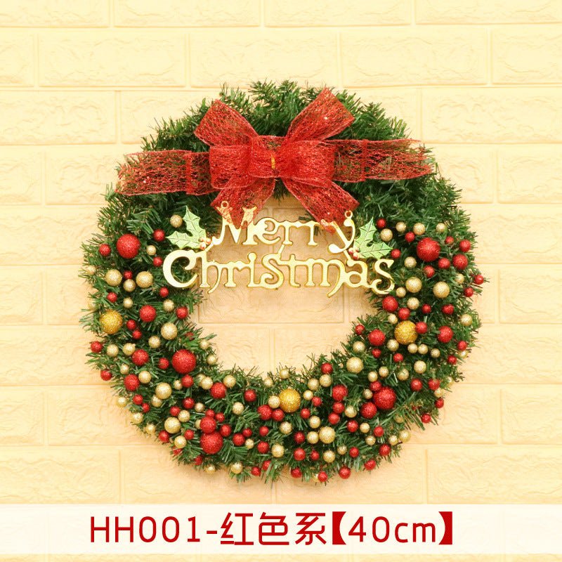 Christmas Wreath Hanging Decoration - Cake Pops Parties