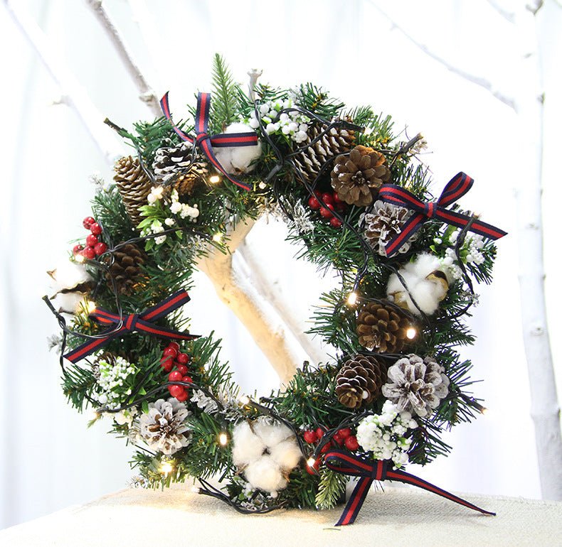 Christmas Wreath Ornaments 30cm/40cm - Cake Pops Parties