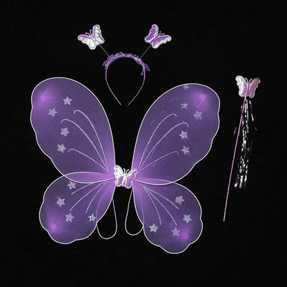 Colorful Angel Butterfly Wings Set - Cake Pops Parties