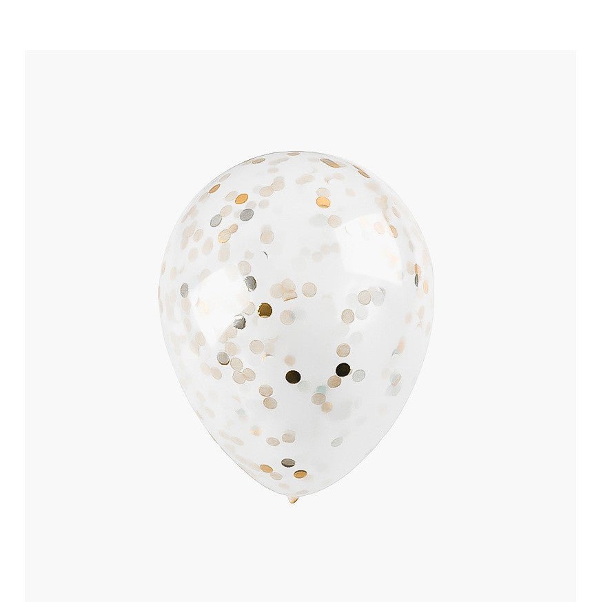 Confetti Latex Balloons 5 Pack - Cake Pops Parties