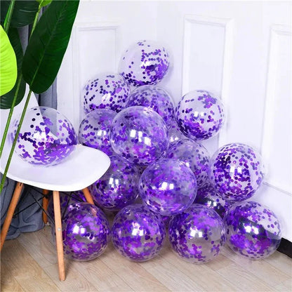 Confetti Latex Balloons Set - Cake Pops Parties