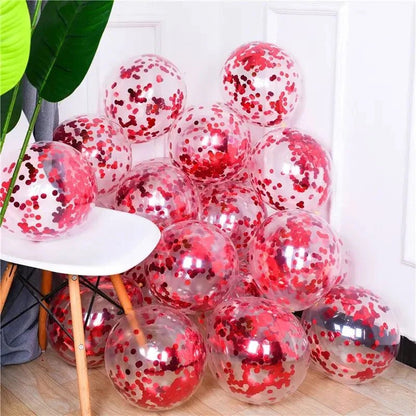 Confetti Latex Balloons Set - Cake Pops Parties