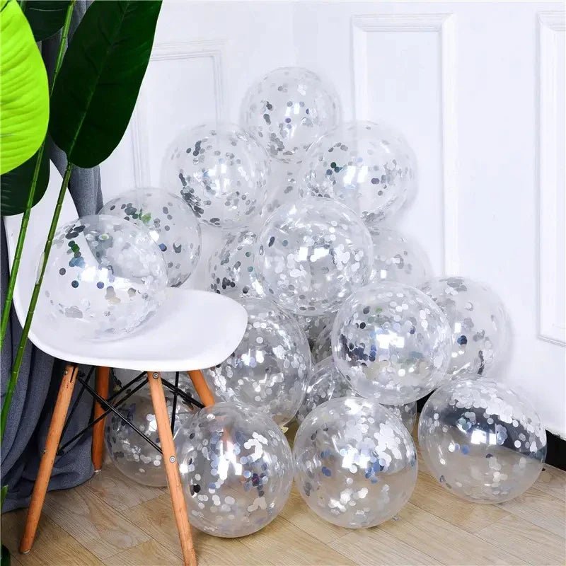 Confetti Latex Balloons Set - Cake Pops Parties