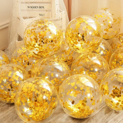 Confetti Wedding Party Balloons - Cake Pops Parties