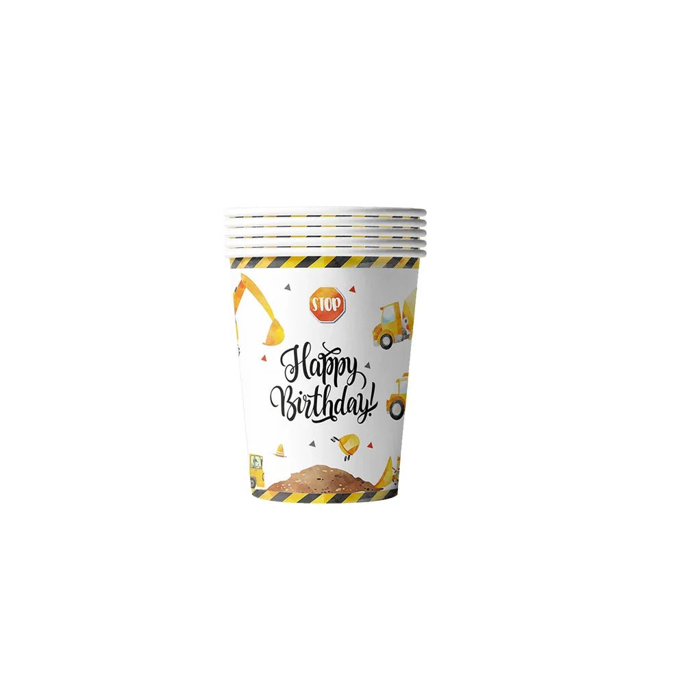 Construction Tractor Theme Party Supplies - Cake Pops Parties