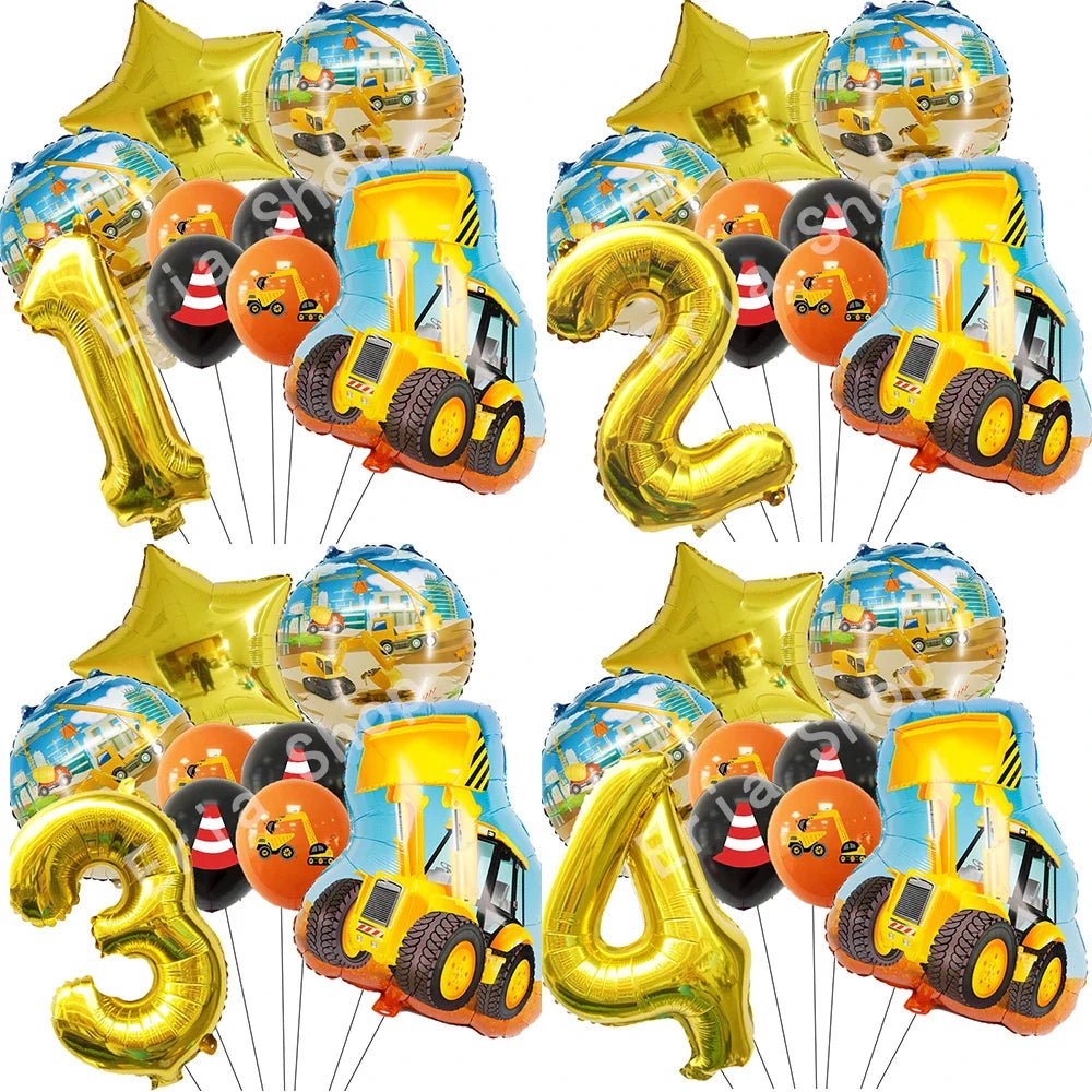 Construction Tractor Theme Party Supplies - Cake Pops Parties