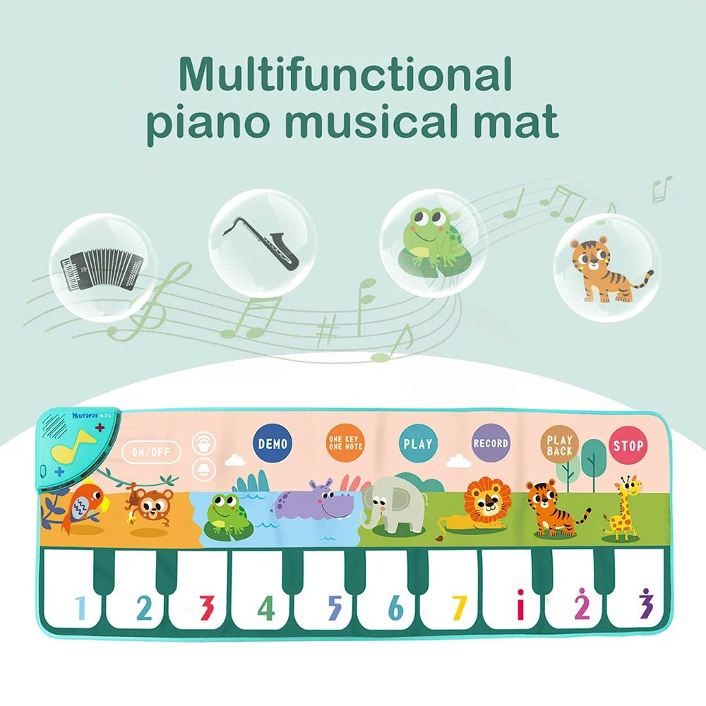 Coolplay 110x36cm Musical Piano Mat for Kids - Cake Pops Parties