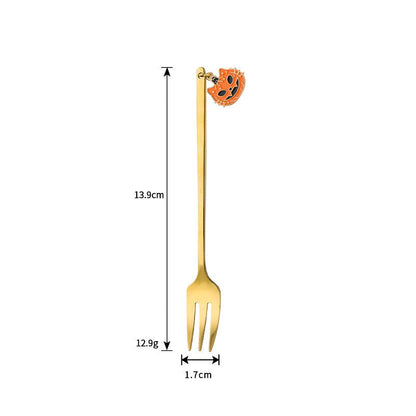 Creative Pumpkin Spoon Set - Cake Pops Parties