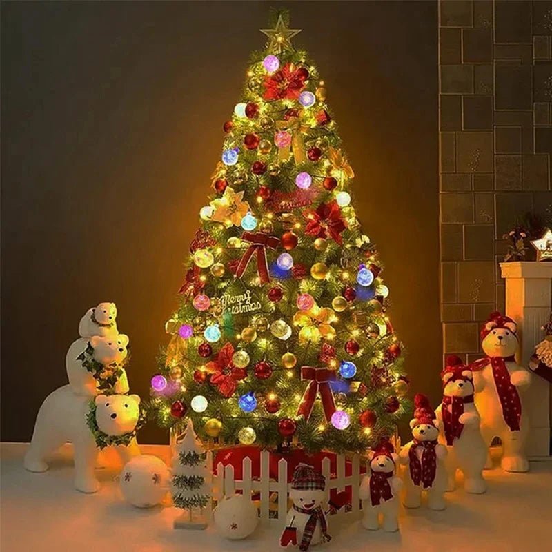 Crystal Ball Fairy String Lights - Outdoor Waterproof Christmas Decoration - Cake Pops Parties