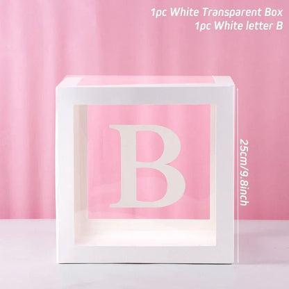 Custom Transparent Balloon Box - Cake Pops Parties