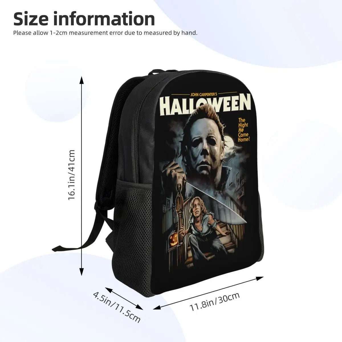 Customized Michael Myers Backpack - Cake Pops Parties
