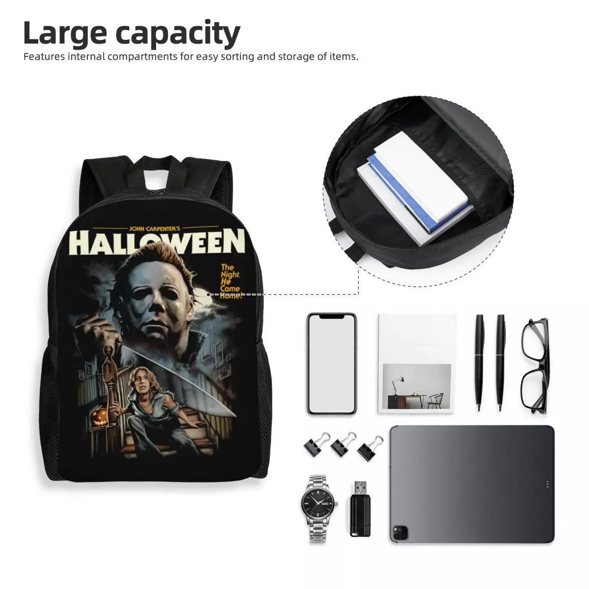 Customized Michael Myers Backpack - Cake Pops Parties