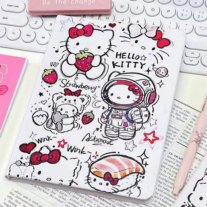 Cute Hello Kitty Pochacco A5 Notebook Hardshell Student Book - Cake Pops Parties