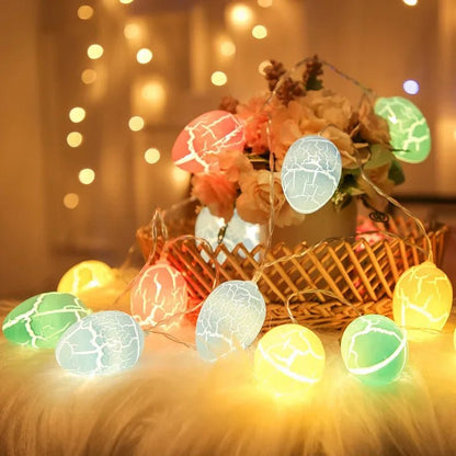 Dinosaur Eggs Fairy String Lights - Cake Pops Parties