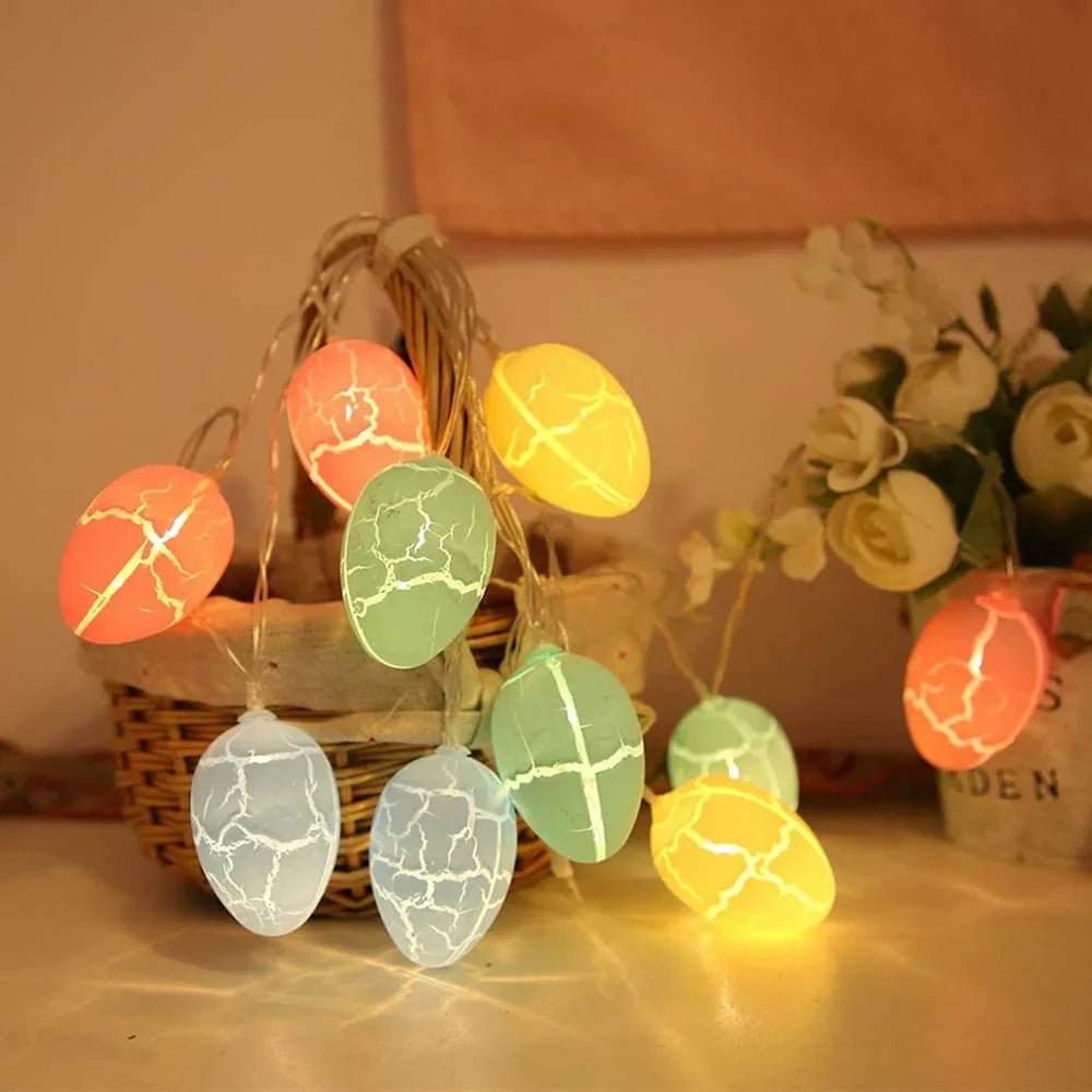 Dinosaur Eggs Fairy String Lights - Cake Pops Parties