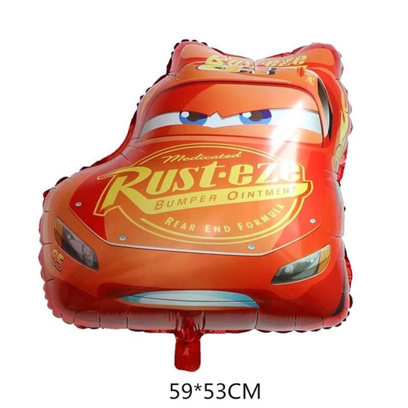 Disney McQueen Car Foil Balloons - Cake Pops Parties