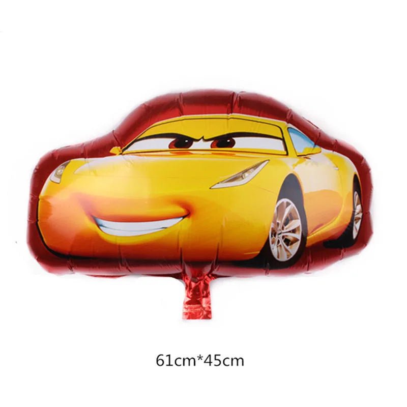 Disney McQueen Car Foil Balloons - Cake Pops Parties