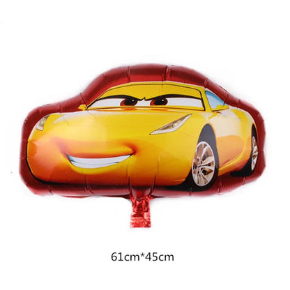 Disney McQueen Car Foil Balloons - Cake Pops Parties