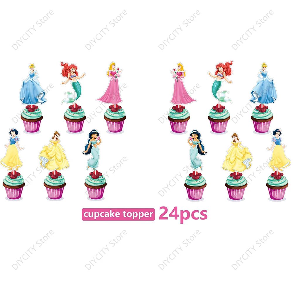 Disney Princess Party Supplies Set - Cake Pops Parties