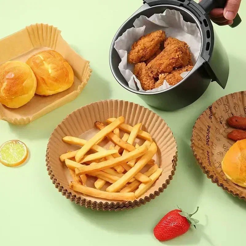 Disposable Air Fryer Paper Liners - Cake Pops Parties