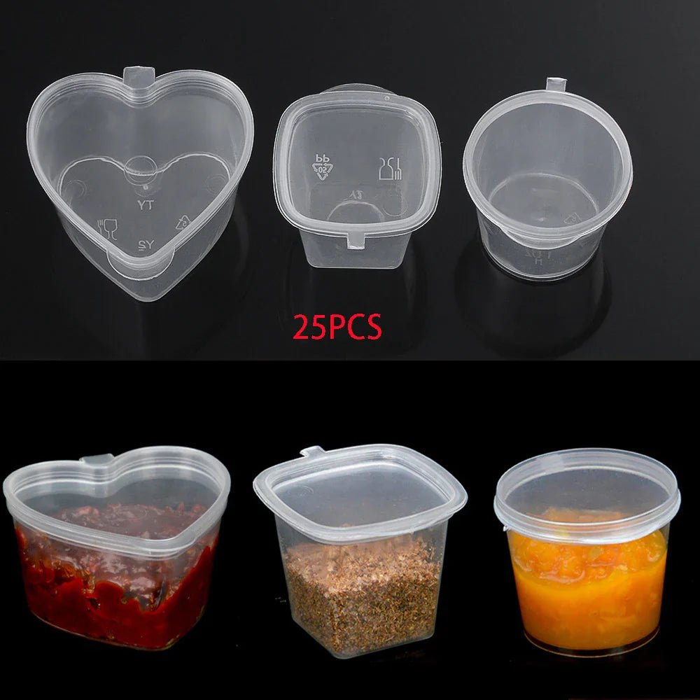 Disposable Plastic Sauce Cup Containers - Cake Pops Parties