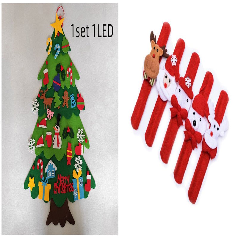 DIY Felt Christmas Tree Set - Cake Pops Parties