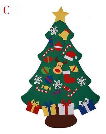 DIY Felt Christmas Tree Set - Cake Pops Parties