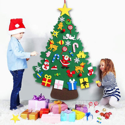 DIY Felt Christmas Tree Set - Cake Pops Parties