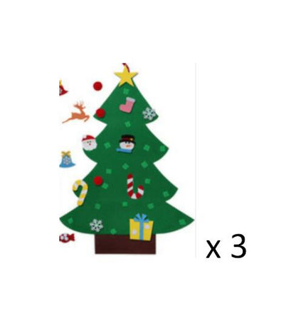 DIY Felt Christmas Tree Set - Cake Pops Parties